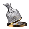 Spinning Crystal Beverage Carafe - Elegant Table Accent | ventumra