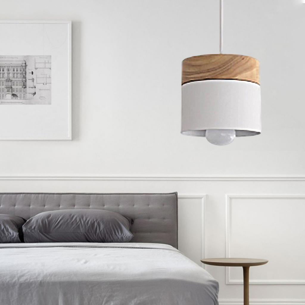 Valentina Modern Can Shape Metal/Wood Pendant Light | ventumra