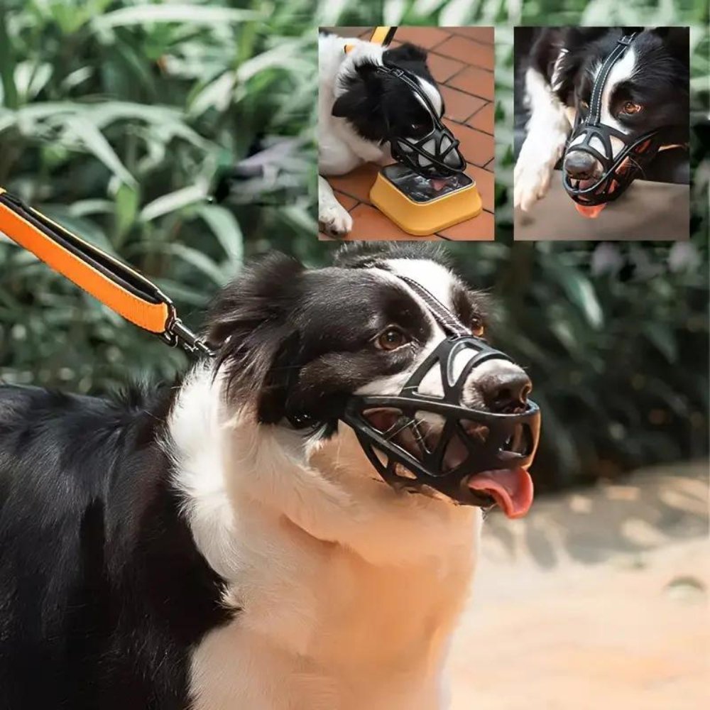 SafeBark Adjustable Dog Muzzle for No Barking | ventumra