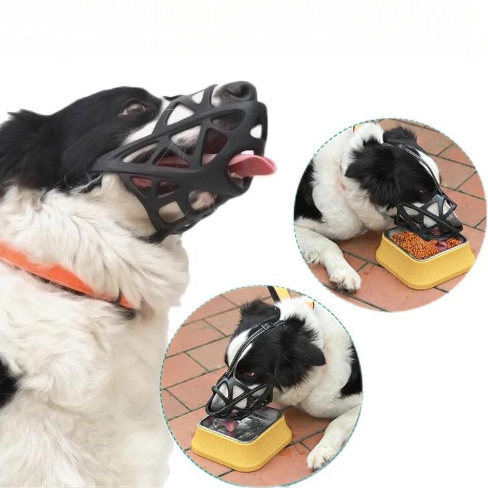 SafeBark Adjustable Dog Muzzle for No Barking | ventumra