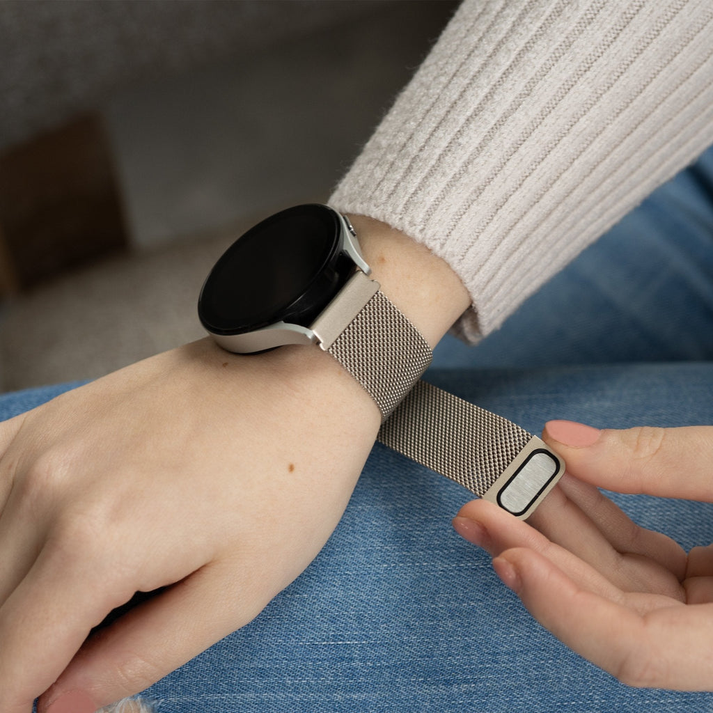 Csillagfényes milánói szíj Samsung Galaxy Watch 6 40 mm-hez | Ventumra