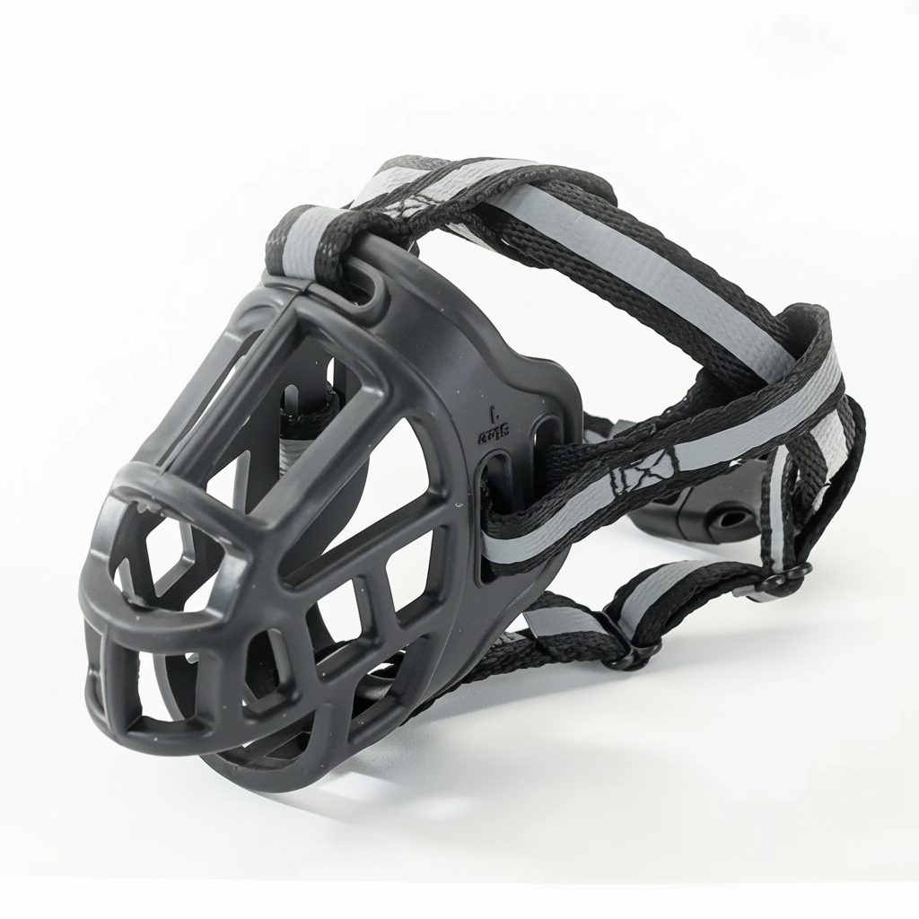 SecureFit Breathable Dog Muzzle for Biting & Barking Control | ventumra