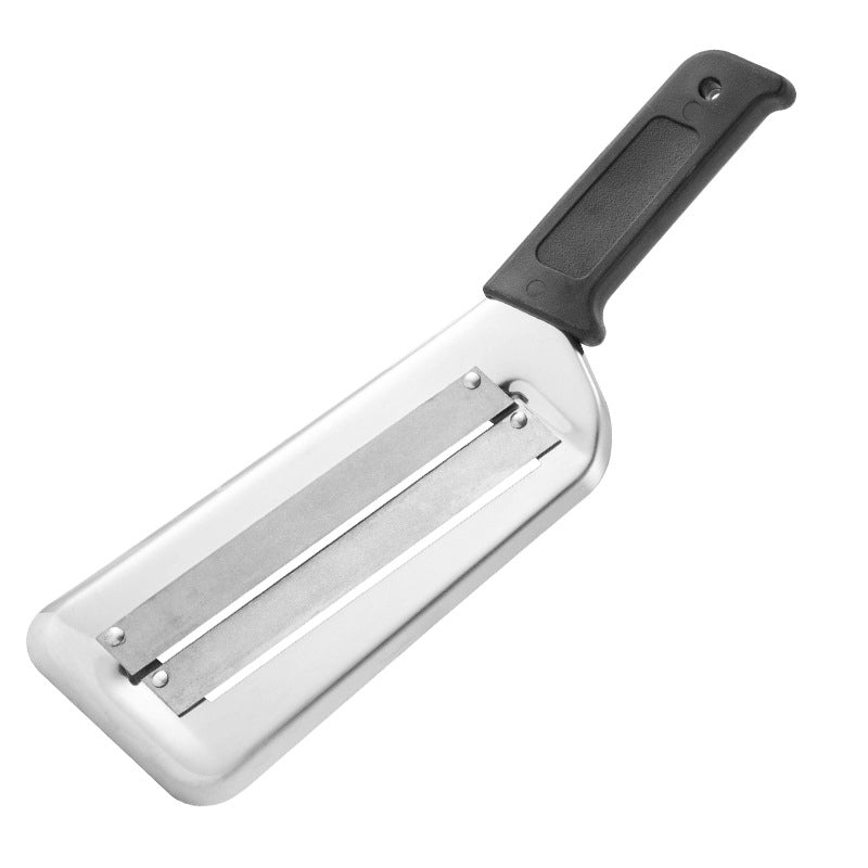 Škrabka na zeleninu z nerezové oceli - ergonomická pohodlná rukojeť