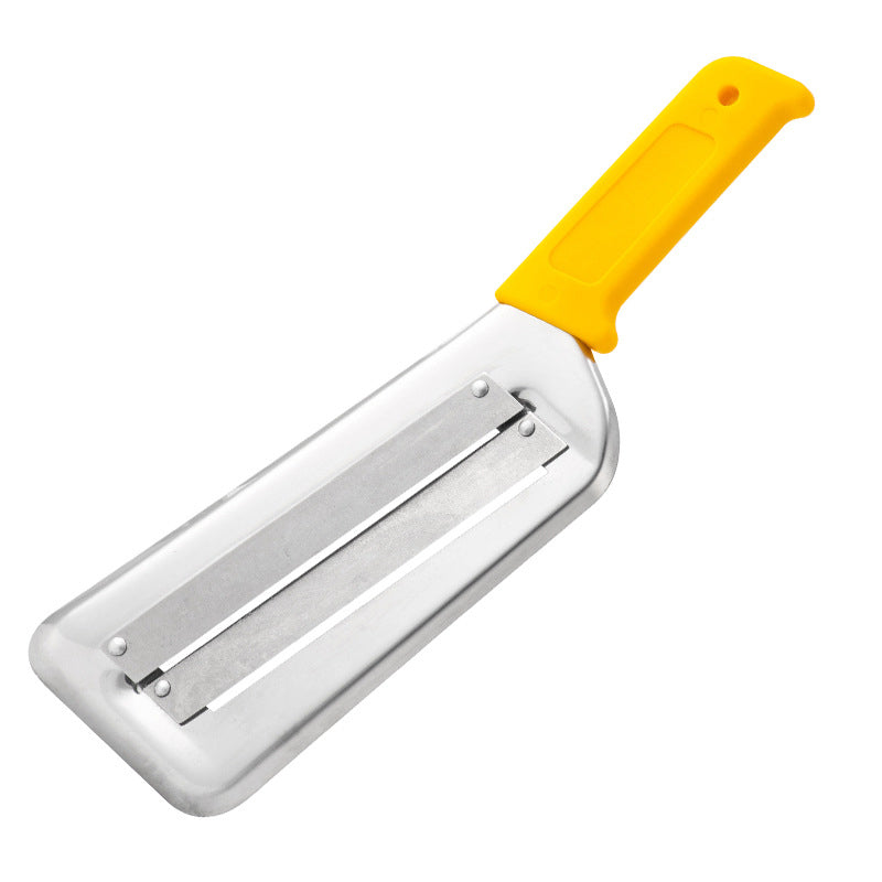 Škrabka na zeleninu z nerezové oceli - ergonomická pohodlná rukojeť