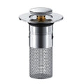 AquaGuard Stainless Steel Drain Strainer — Hair Catcher