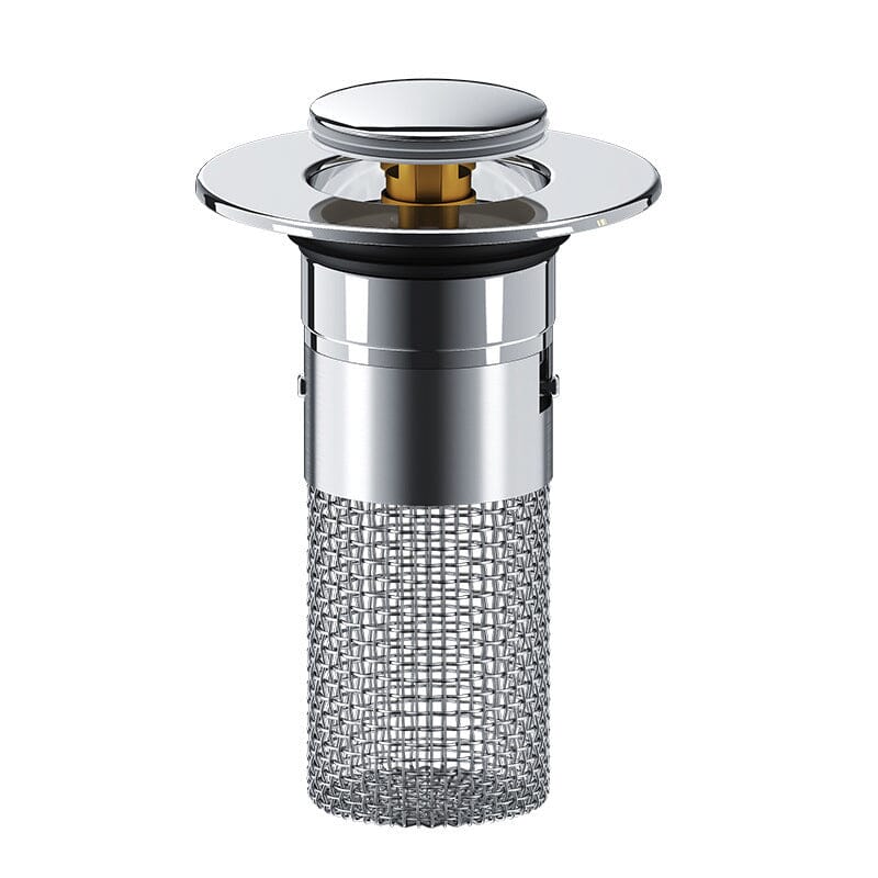 AquaGuard Stainless Steel Drain Strainer — Hair Catcher
