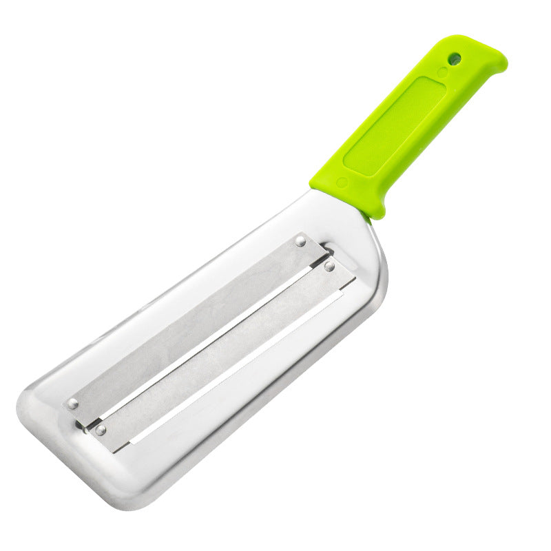 Škrabka na zeleninu z nerezové oceli - ergonomická pohodlná rukojeť