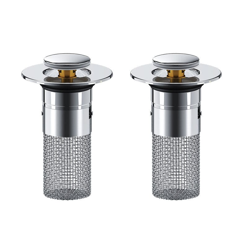 AquaGuard Stainless Steel Drain Strainer — Hair Catcher