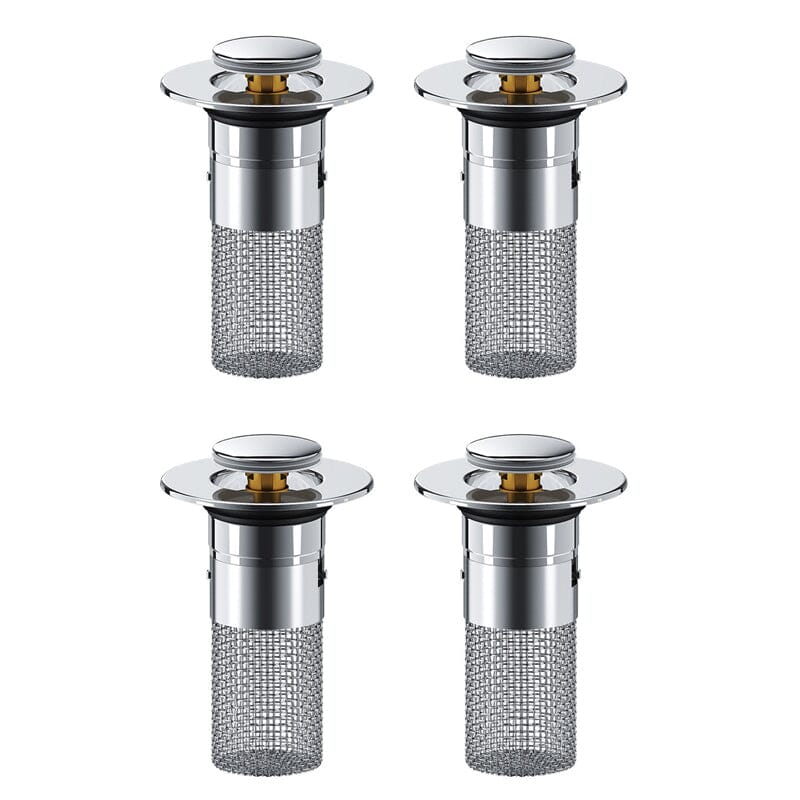 AquaGuard Stainless Steel Drain Strainer — Hair Catcher