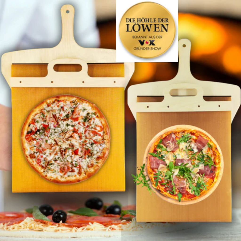 Italian Birch Pizza Peel with Sliding Mechanism | ventumra