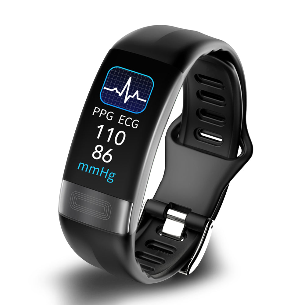 Smart Bracelet Fitness & Wellness Tracker with Blood Pressure, ECG, Heart Rate, SpO2, Sleep Monitor | ventumra