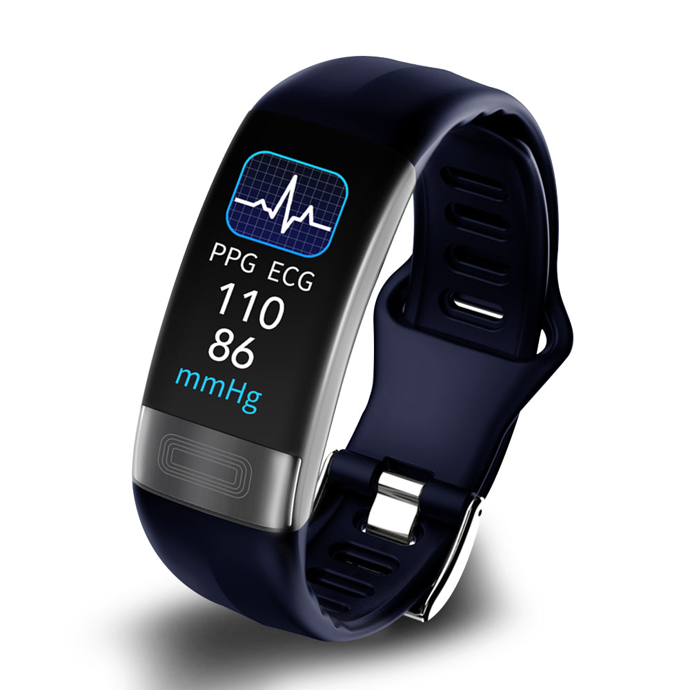 Smart Bracelet Fitness & Wellness Tracker with Blood Pressure, ECG, Heart Rate, SpO2, Sleep Monitor | ventumra