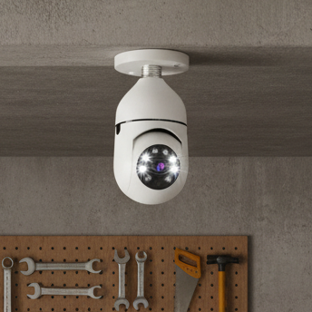 AstraGuard 360-Degree Pan & Tilt Security Camera — Night Vision, Full-Sphere Surveillance