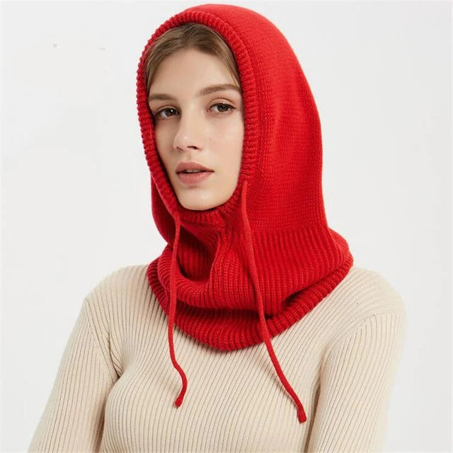 Cozy Cashmere Blend Hooded Balaclava for Chilly Weather | ventumra