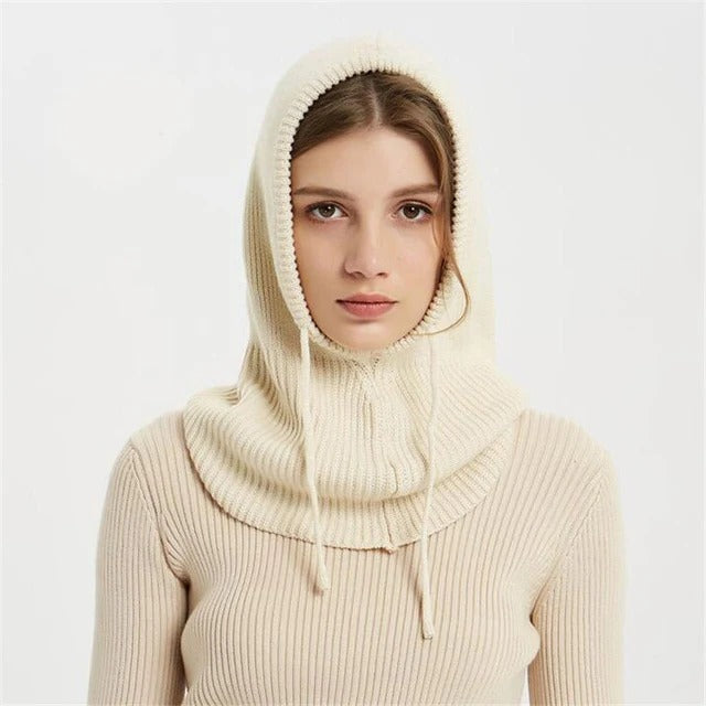 Cozy Cashmere Blend Hooded Balaclava for Chilly Weather | ventumra