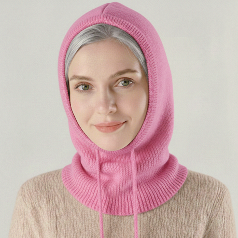 Cozy Cashmere Blend Hooded Balaclava for Chilly Weather | ventumra