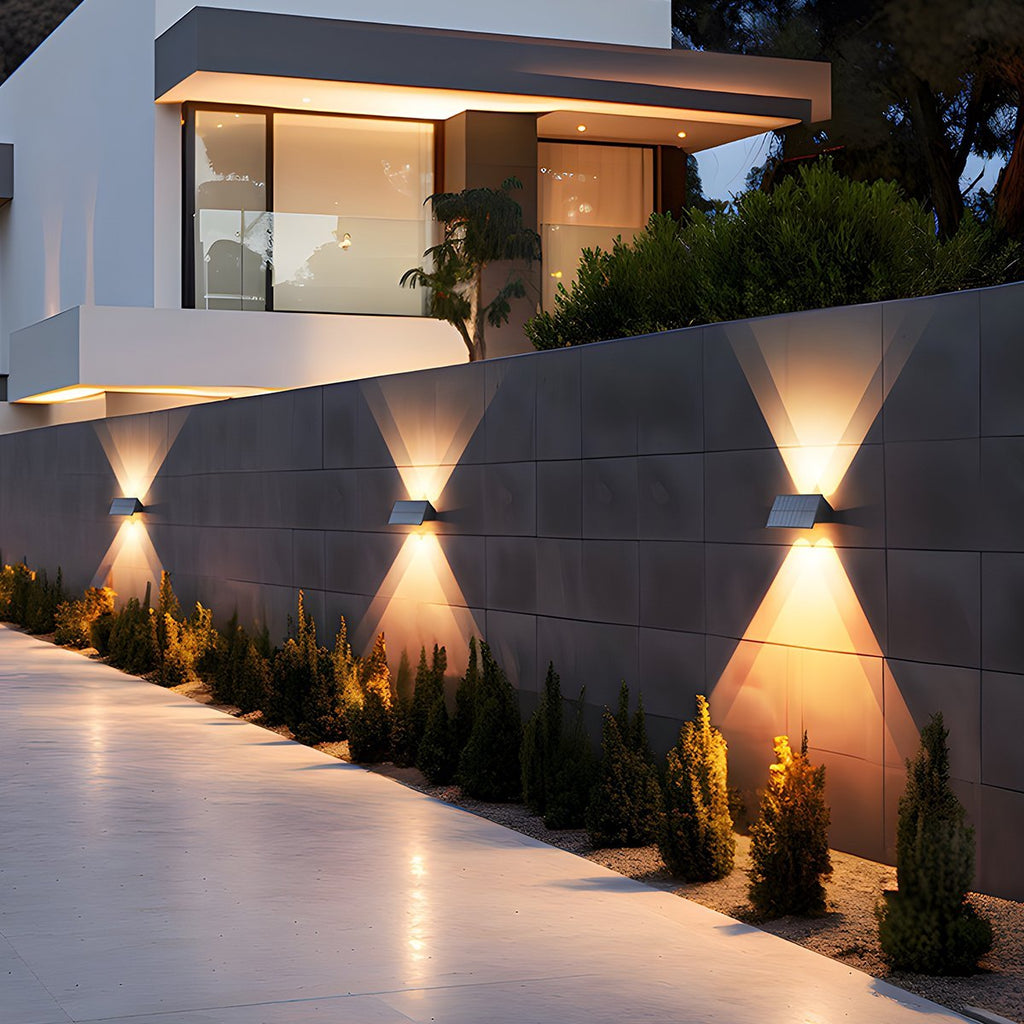 Solar Geometric Up Down Wall Light | Ventumra