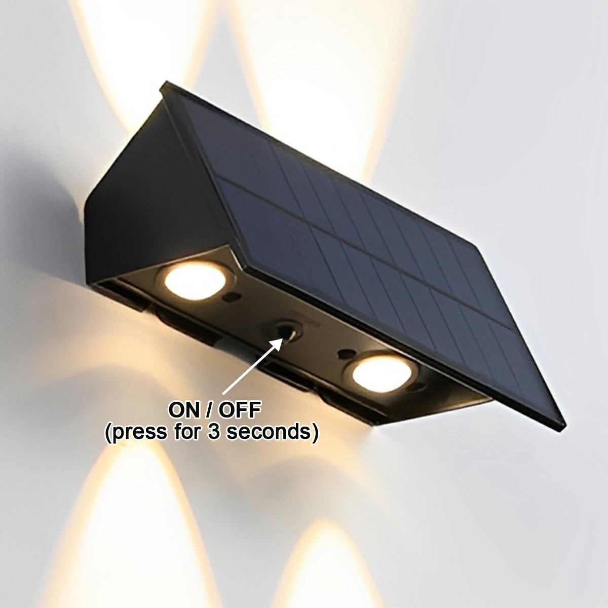 Solar Geometric Up Down Wall Light | Ventumra