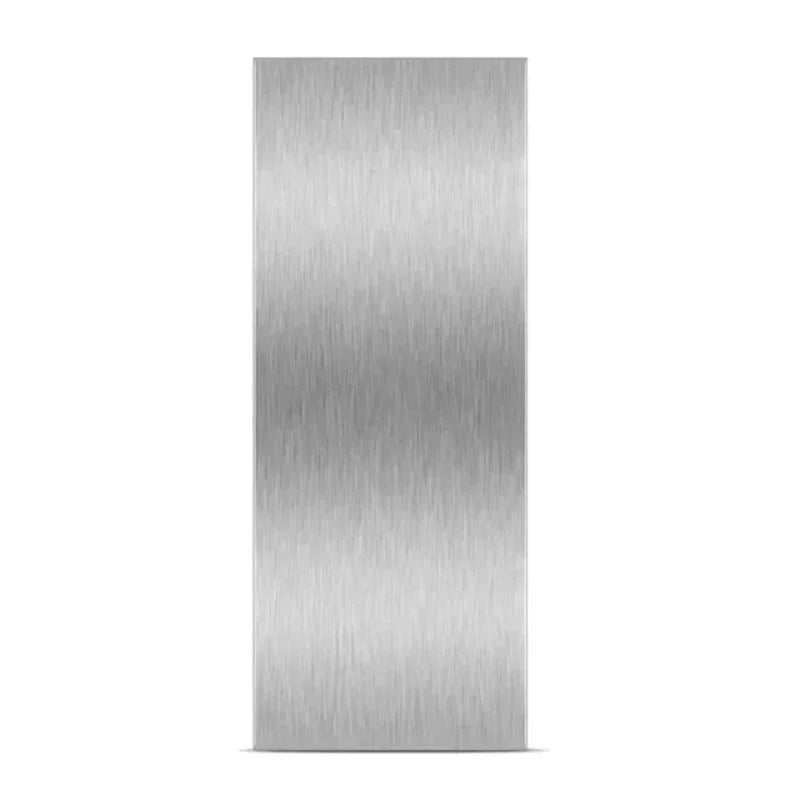 Stainless Steel Cake Smoother — Double-Sided Patterned Edges