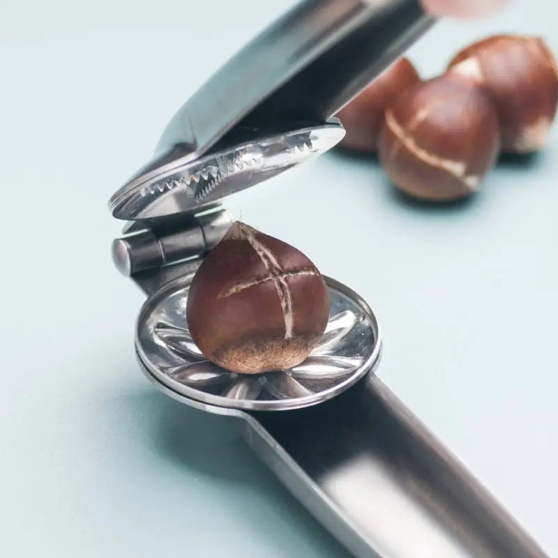 Stainless Steel Nutcracker for Chestnuts - Easy Peeling | ventumra