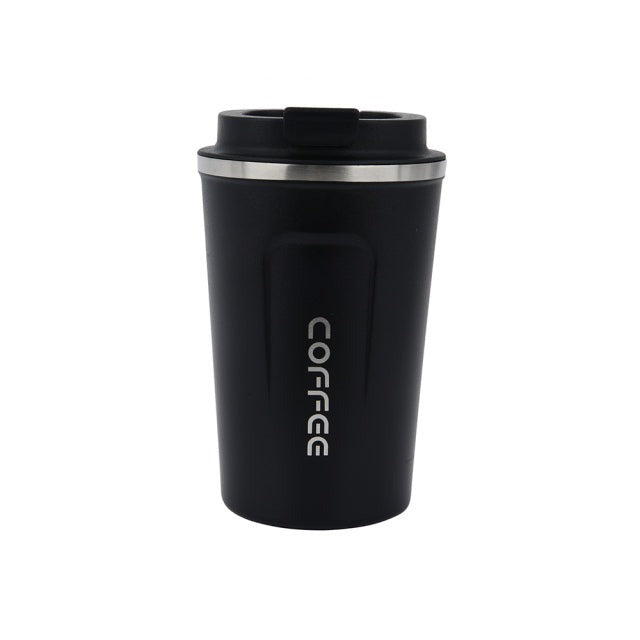 Stainless Steel Thermal Travel Mug — Double-Wall Coffee Cup