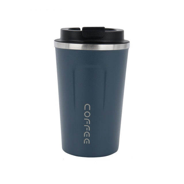 Stainless Steel Thermal Travel Mug — Double-Wall Coffee Cup
