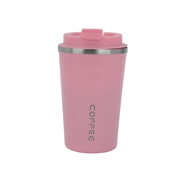 Stainless Steel Thermal Travel Mug — Double-Wall Coffee Cup