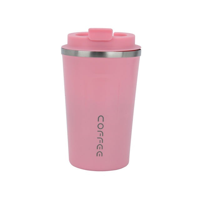 Stainless Steel Thermal Travel Mug — Double-Wall Coffee Cup