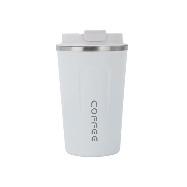 Stainless Steel Thermal Travel Mug — Double-Wall Coffee Cup