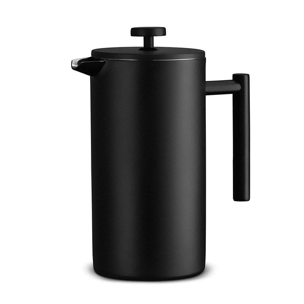 Prensa francesa térmica em aço inoxidável para café e chá