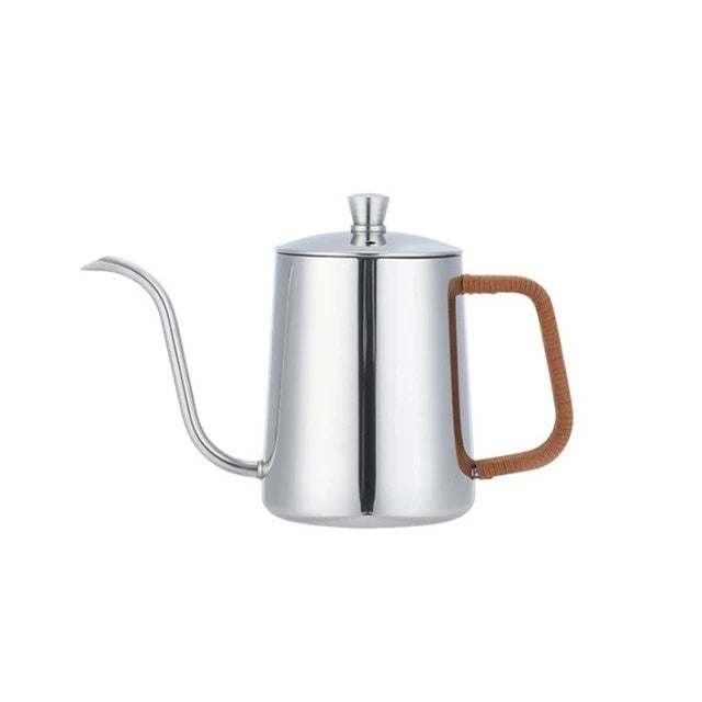 Stainless Steel Gooseneck Kettle — 350ml/600ml Options