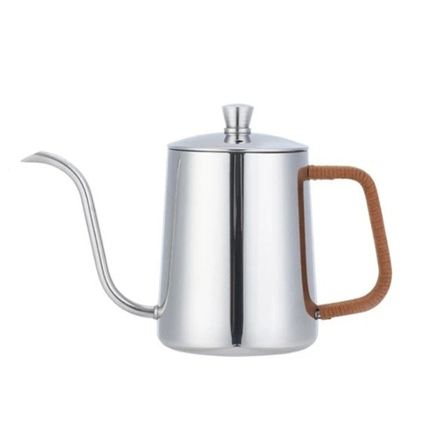 Stainless Steel Gooseneck Kettle — 350ml/600ml Options