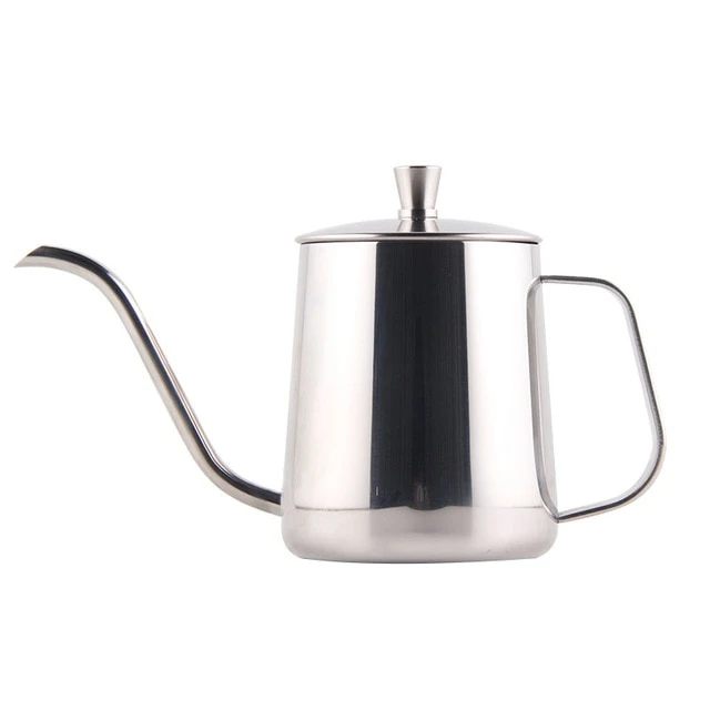 Stainless Steel Gooseneck Kettle — 350ml/600ml Options