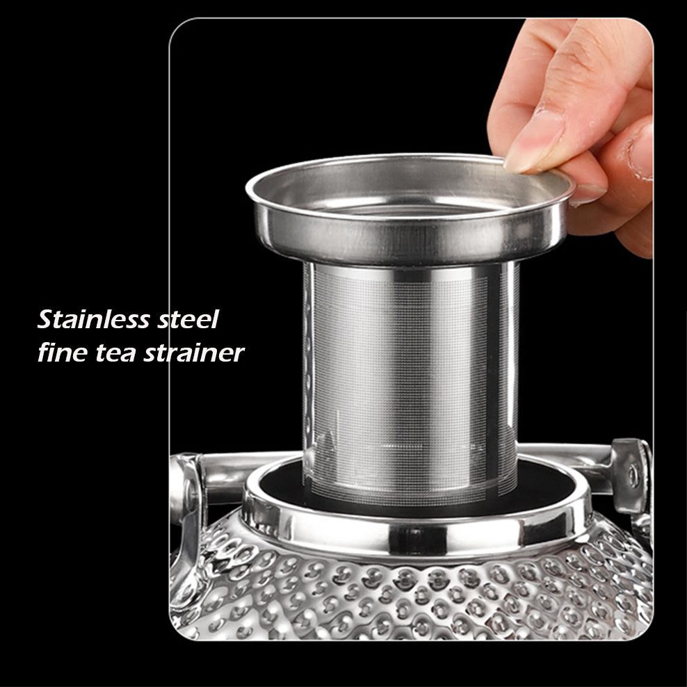 AquaCraft Stainless Steel Tea-Strainer Cooking Kettle