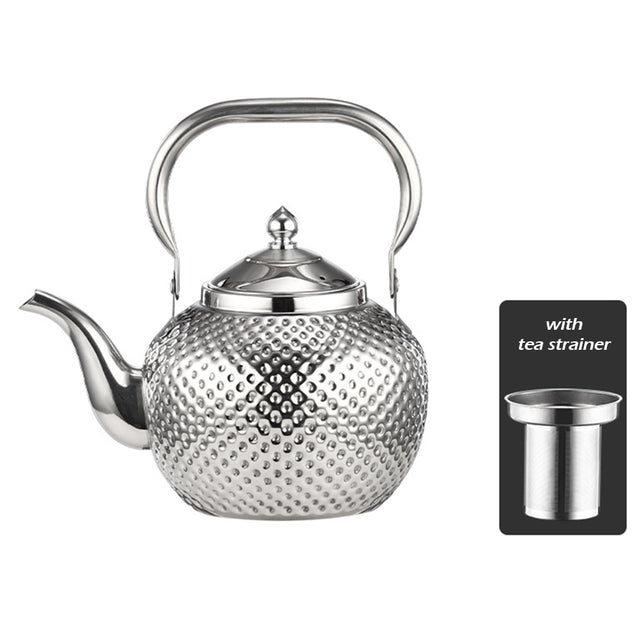 AquaCraft Stainless Steel Tea-Strainer Cooking Kettle