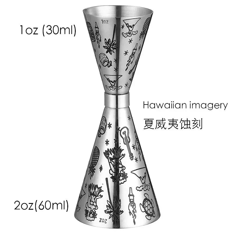 Mixology Master Stainless Steel Jigger — Precise Cocktail Measure