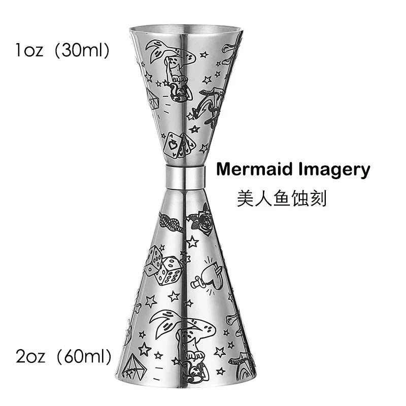 Mixology Master Stainless Steel Jigger — Precise Cocktail Measure