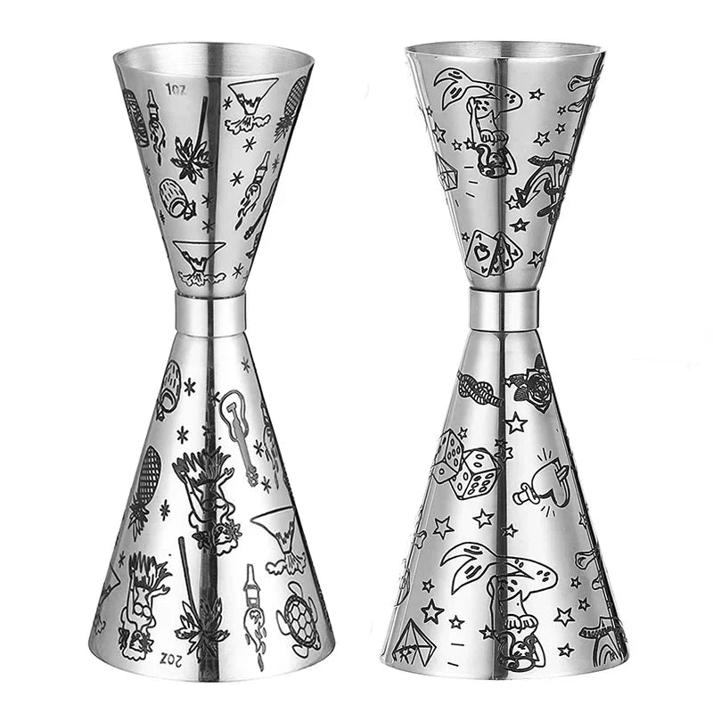 Mixology Master Stainless Steel Jigger — Precise Cocktail Measure