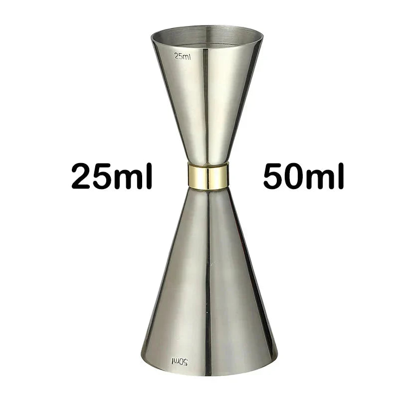 Mixology Master Stainless Steel Jigger — Precise Cocktail Measure