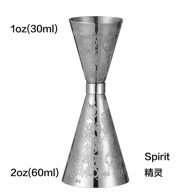 Mixology Master Stainless Steel Jigger — Precise Cocktail Measure