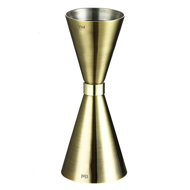 MixMaster Stainless Steel Jigger for Accurate Cocktail Measures