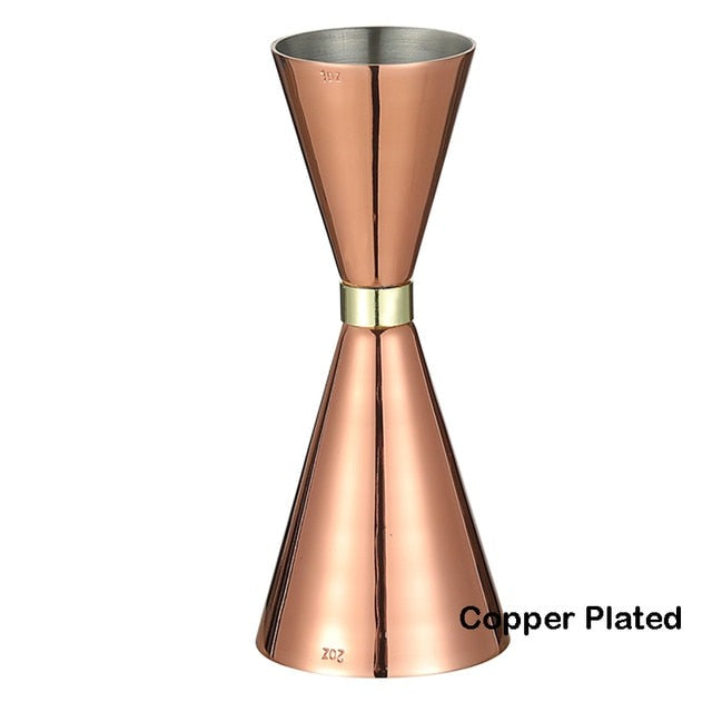 MixMaster Stainless Steel Jigger for Accurate Cocktail Measures