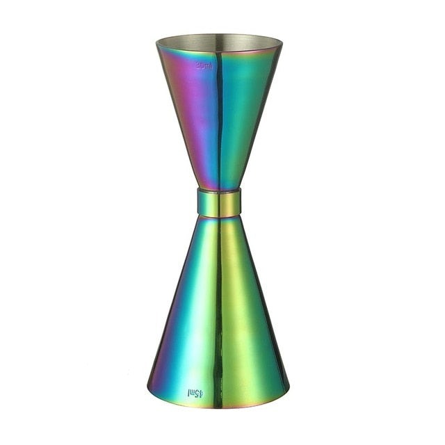 MixMaster Stainless Steel Jigger for Accurate Cocktail Measures