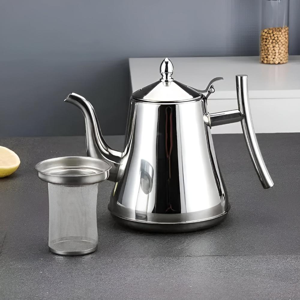 Steel Kettle with Infuser for Tea & Coffee | ventumra