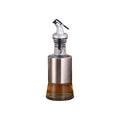 Stainless Steel Oil Dispenser — Glass Container, Controlled Pour