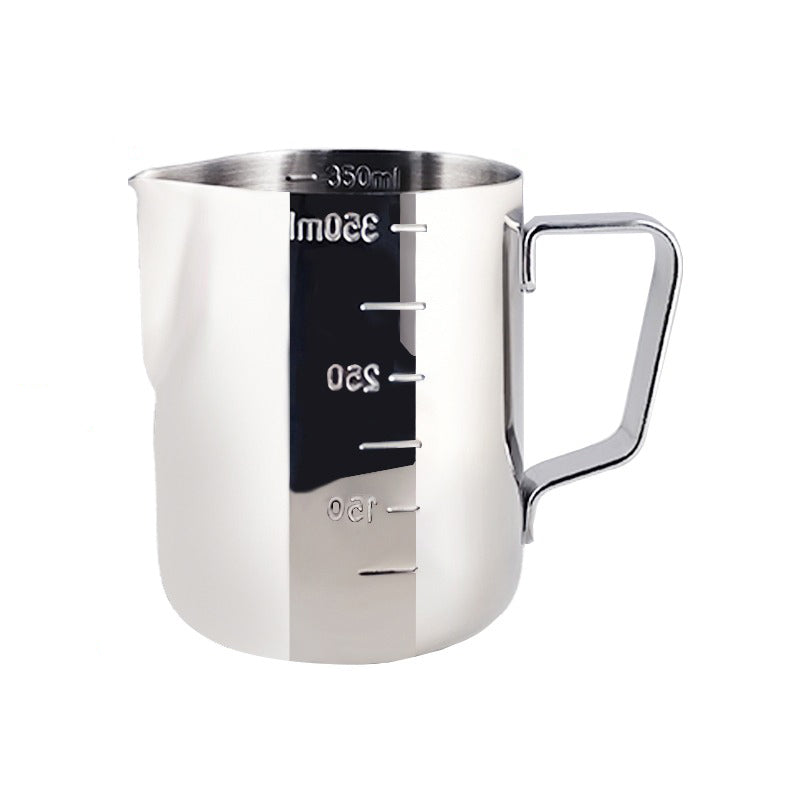 Stainless Steel Coffee Cup for Cappuccino & Milk Foam Design