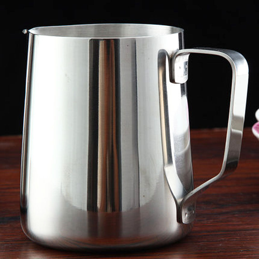 Stainless Steel Coffee Cup for Cappuccino & Milk Foam Design