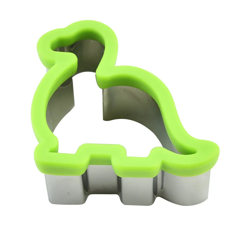 Stainless Steel Sandwich Cutters — Creative Snack Shapes