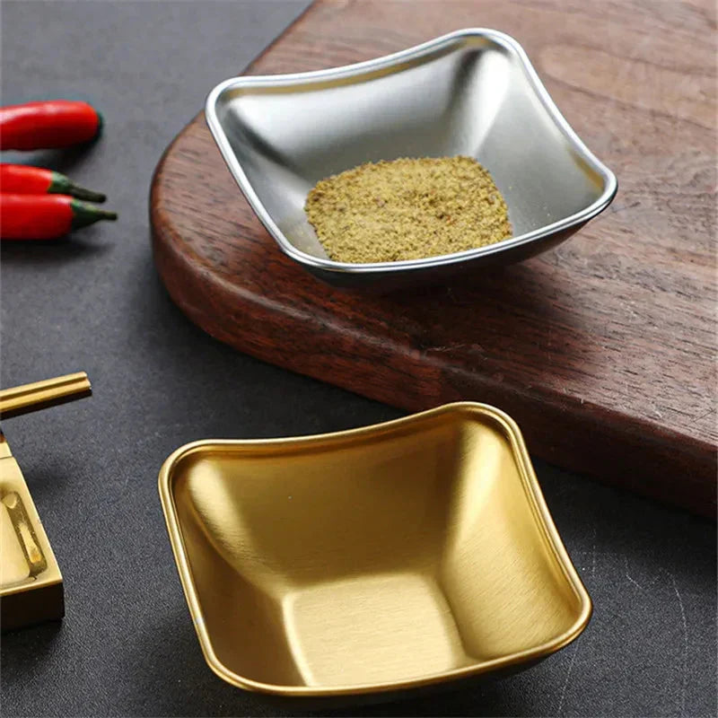 SpiceWave Stainless Steel Spice Bowls — Elegant Table Serving