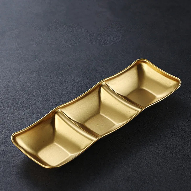 SpiceWave Stainless Steel Spice Bowls — Elegant Table Serving